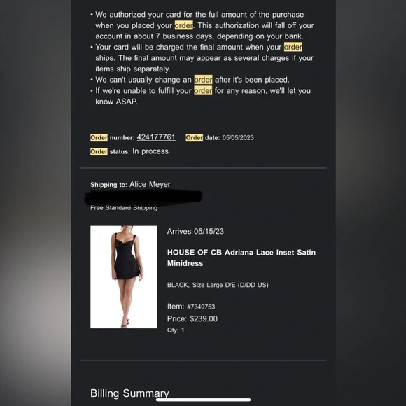 Adriana House of CB - Picture 2 of 2